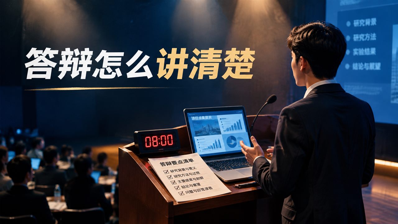 毕业设计答辩 PPT 12 页结构