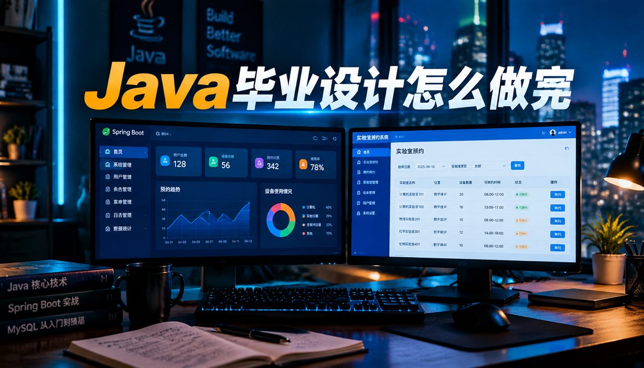 毕业设计数据库 4 张核心表
